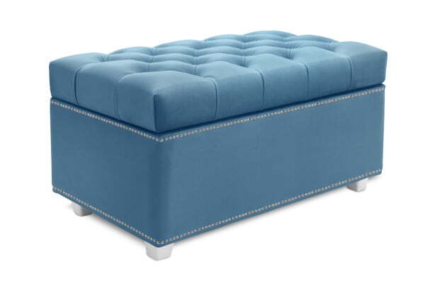 Банкетка Marcele 700 (720x420x450) Голубой (Голубой)