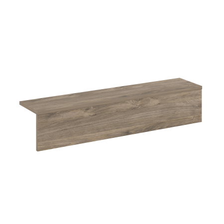 Накладка прямая низкая на 2 модуля О.R-F.MP.V-98 Onix О.R-NP.N-98.2 1500x327x297 (Тиквуд Темный)