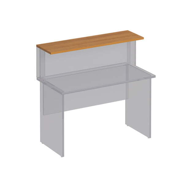 Полка настольная Формула ФР 407 1200x350x22 (Вяз светлый)