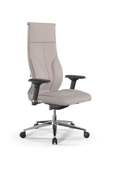 Кресло для руководителя Метта Samurai L1-11D - Infinity /Kc06/Wm06/D04P(M26.B32.G25.W03) (Светло-бежевый) Кресло для руководителя Метта Samurai L1-11D - Infinity /Kc06/Wm06/D04P(M26.B32.G25.W03) (Светло-бежевый)