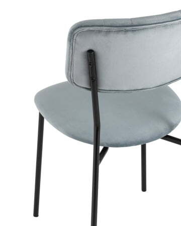 Стул Бандо велюр серый (Стул Бандо серый) Стул Бандо велюр серый (Стул Бандо серый)