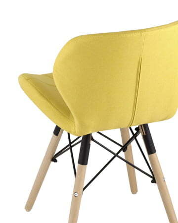 Стул Бон рогожка желтый (Стул Бон желтый)