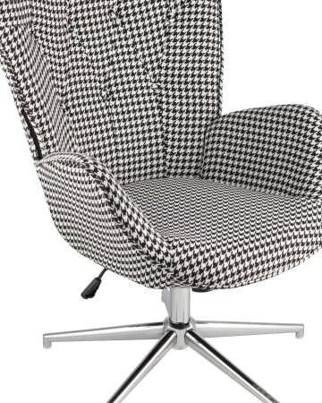 Кресло Филадельфия ч/б (Стул-кресло Филадельфия черно-белый)