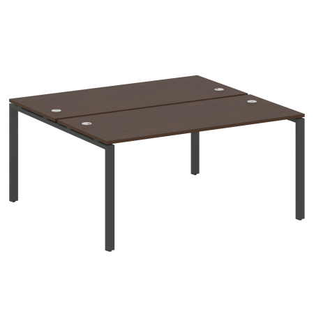 Рабочая станция Metal System Style БП.РАС-СП-2.4 1600x1475x750 (Венге Цаво/Антрацит металл)
