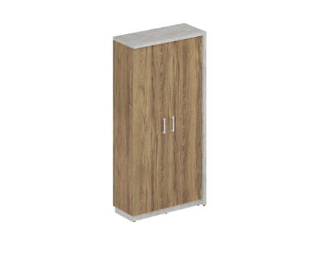 Шкаф (Комплект № 12 Wood&Stone СФ-534804+СФ-535105+СФ-535115 1035x454x2083 (Дуб Чарльстон/Бетон Чикаго)
