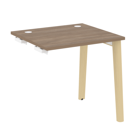 Стол-приставка к опорным элементам на деревянных опорах Onix Wood OW.SPR-0.7 780x720x750 (Дуб Аризона/Дуб Светлый)