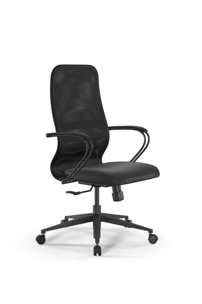 Кресло для руководителя Метта SynchroSit 8 B2-9K - X2+Extra /Uh00/Wh12/K3bL(M25.B11.G19.W02 (Черный)