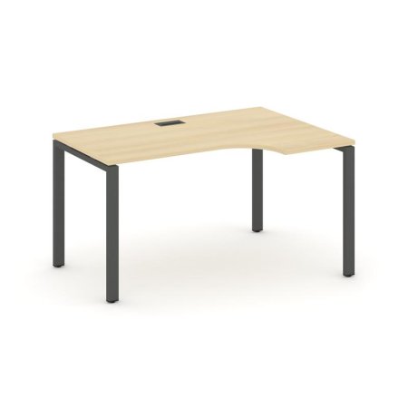 Стол рабочий эргономичный SN-6P.SPA-002(R) (1580х600/980х750) (Акация Лорка/Металл Антрацит)