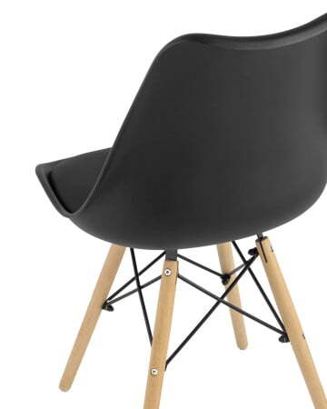 Стул Eames Soft черный (Стул Freames черный)