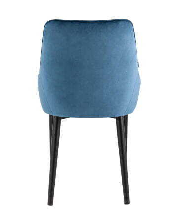 Стул Джоан велюр пыльно-синий (Стул Джоан синий)