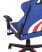 Кресло игровое TopChairs Cherokee синее (Геймерское кресло Cherokee синий, белый, красный) Кресло игровое TopChairs Cherokee синее (Геймерское кресло Cherokee синий, белый, красный)