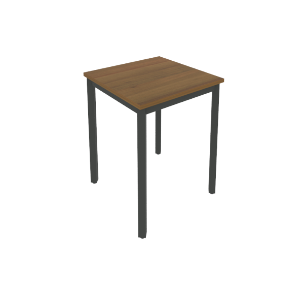 Стол письменный на металлокаркасе Slim С.СП-1.1 600x600x750 (Орех/Антрацит металл)