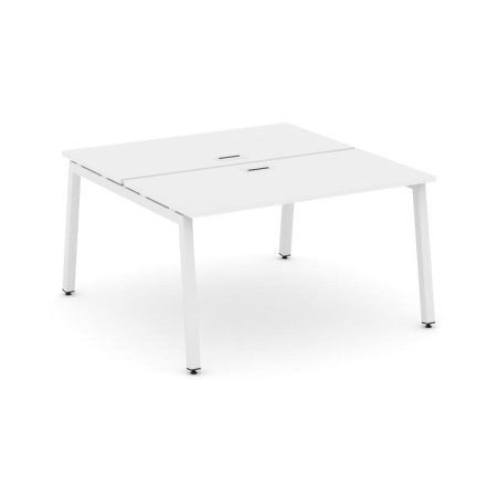 Рабочая станция 2-х сторонняя SN-5A.DRS-001 (980х1232х750) (Белый/Металл Белый)