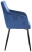 Кресло CH-380F сапфировый Italia 17 на ножках металл черный (Синий) Кресло CH-380F сапфировый Italia 17 на ножках металл черный (Синий)