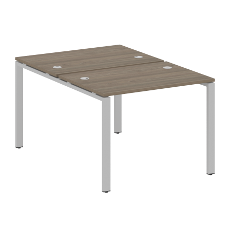 Рабочая станция Metal System Style БП.РАС-СП-2.1 1000x1475x750 (Вяз/Серый металл)