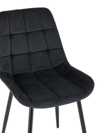 Стул Флекс велюр черный (Стул Флекс черный)