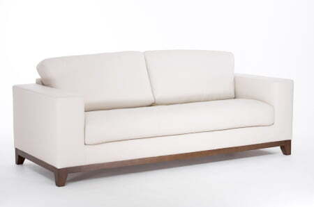 PALLADIO Диван 3-местный (БЕЖЕВЫЙ/КОЖА)