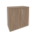 Шкаф низкий широкий Onix O.ST-3.1 800x420x823 (Тиквуд Темный) Шкаф низкий широкий Onix O.ST-3.1 800x420x823 (Тиквуд Темный)
