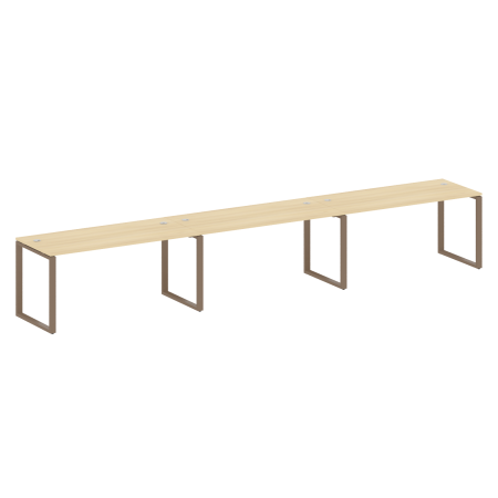 Рабочая станция Metal System Style БО.СМ-3.4 4800x720x750 (Акация/Мокко металл)