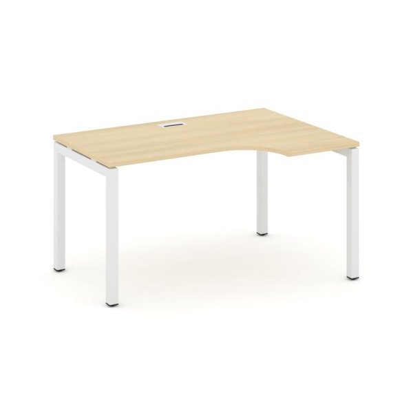 Стол рабочий эргономичный SN-5P.SPA-021(R) (1380х800/980х750) (Акация Лорка/Металл Белый) Стол рабочий эргономичный SN-5P.SPA-021(R) (1380х800/980х750) (Акация Лорка/Металл Белый)