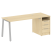 Рабочая станция Metal System Style БА.РС-СТП-1.3 1812x720x750 (Дуб Наварра/Мокко металл) Рабочая станция Metal System Style БА.РС-СТП-1.3 1812x720x750 (Дуб Наварра/Мокко металл)