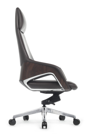 Офисное кресло Aura FK005-A Темно-коричневый (Темно-коричневый) Офисное кресло Aura FK005-A Темно-коричневый (Темно-коричневый)
