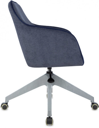 Кресло CH-380GL синий Light-27 крестов.4-луч. пластик пластик серый (Синий) Кресло CH-380GL синий Light-27 крестов.4-луч. пластик пластик серый (Синий)