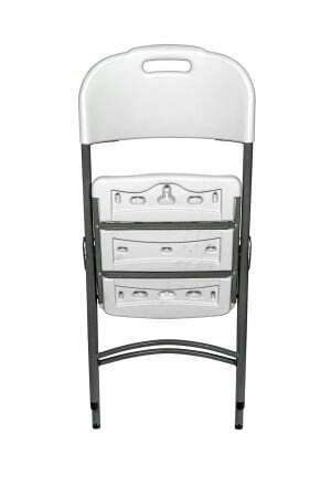 Стул складной пластиковый Кейт (Стул складной Кейт белый)