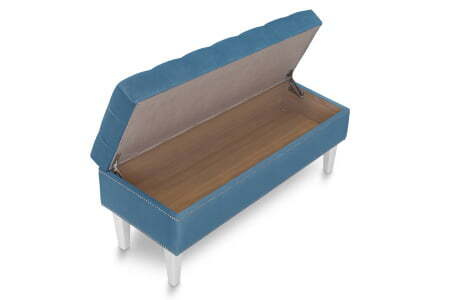 Банкетка Parige 1000 (1020x420x450) Голубой (Голубой) Банкетка Parige 1000 (1020x420x450) Голубой (Голубой)