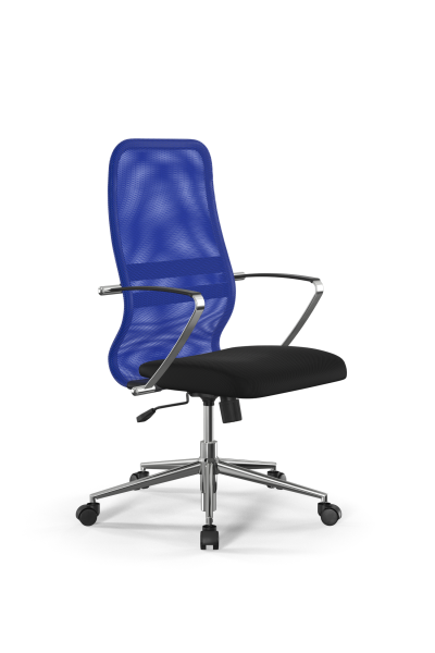 Кресло для руководителя Метта Sit 8 B2-8K - X1+UMF(X1) /Uh00/Wh00/K5cL(M09.B23.G18.W01) (Синий | Черный) Кресло для руководителя Метта Sit 8 B2-8K - X1+UMF(X1) /Uh00/Wh00/K5cL(M09.B23.G18.W01) (Синий | Черный)