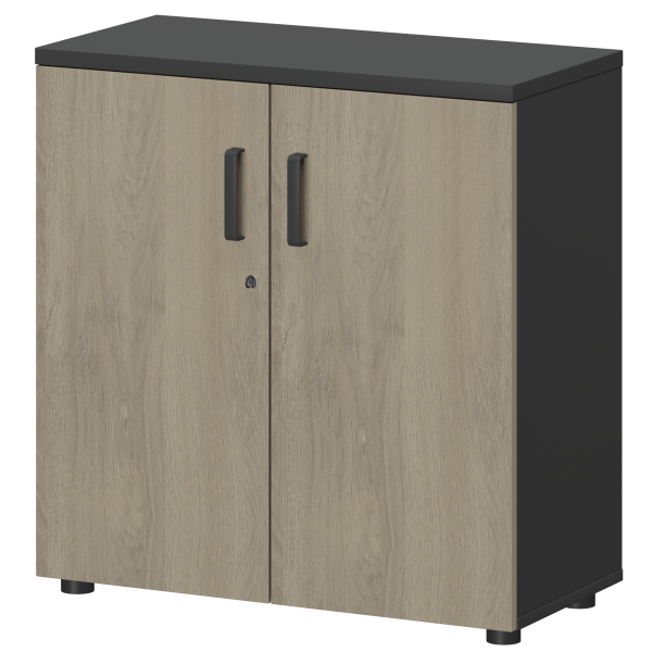 Шкаф Смарт СМШ-28Д Тип1 792x380x836 (Графит/Кронберг)