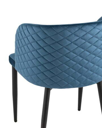 Стул Оскар NEW велюр сине-зеленый (Стул Оскар сине-зеленый)
