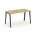 Стол письменный SN-6A.SP-025 (1780х800х750) (Тиквуд Светлый/Металл Антрацит) Стол письменный SN-6A.SP-025 (1780х800х750) (Тиквуд Светлый/Металл Антрацит)