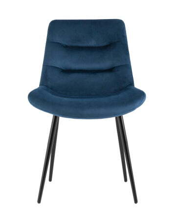 Стул Остин велюр пыльно-синий (Стул Остин синий)