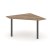 Угловой элемент переговорного стола SN-6.UPRG-031 (1180х1180х750) (Тиквуд Светлый/Металл Антрацит) Угловой элемент переговорного стола SN-6.UPRG-031 (1180х1180х750) (Тиквуд Светлый/Металл Антрацит)