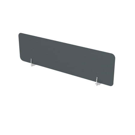 10БФО.184 Барьеры фронтальные оргстекло (1800x4x400) (Dark grey)