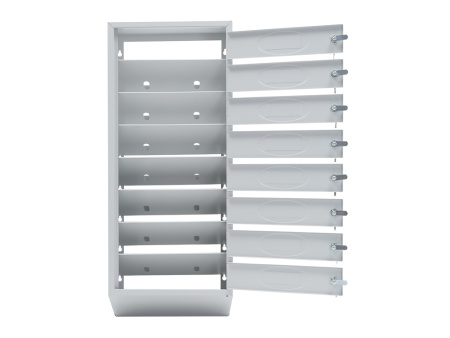 Почтовый ящик PB-8C.KL RВ (Светло-серый)