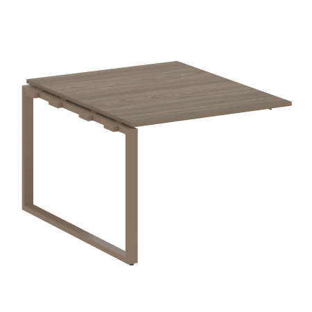 Проходной наборный элемент переговорного стола Metal System Style БО.ППРГ-1 1000x1235x750 (Вяз/Мокко металл)