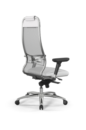 Кресло для руководителя Метта Samurai L1-2D - TS+Infinity /Uc00/Wm06/D13P(M06.B31.G04.W03) (Белый)