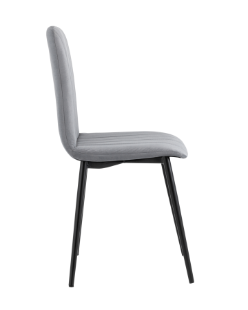 Стул Easy велюр серый (Стул Easy серый)