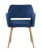 Стул Кромвель NEW синий (Стул Кромвель синий)