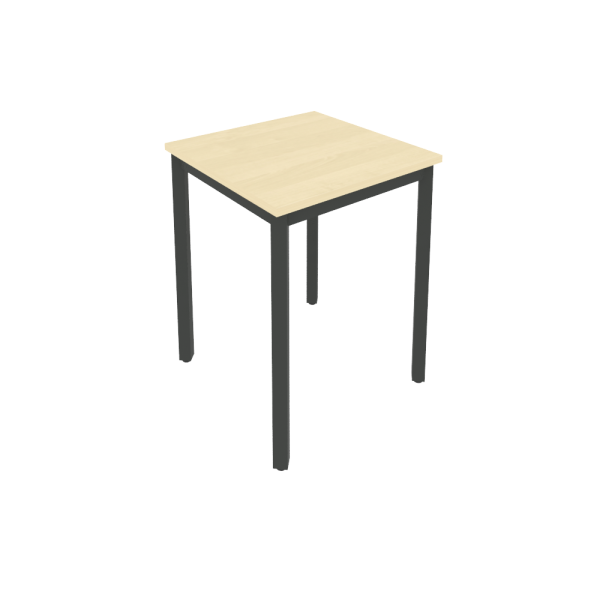 Стол письменный на металлокаркасе Slim С.СП-1.1 600x600x750 (Клен/Антрацит металл)