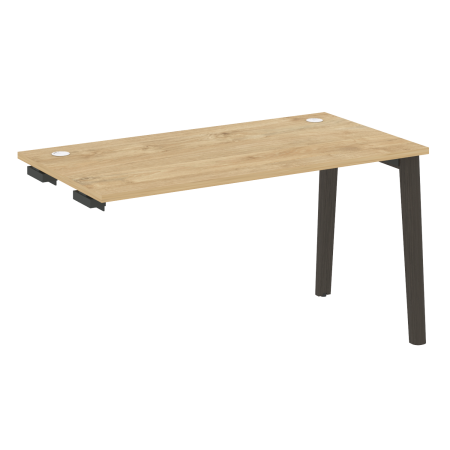 Стол-приставка к опорным элементам на деревянных опорах Onix Wood OW.SPR-3.7 1380x720x750 (Тиквуд Светлый/Дуб Темный)