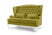 Диван 2-местный Lord (1670x830x1180) Горчичный (Горчичный)