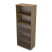 9Ш.005.8 Шкаф высокий со стеклом и открытой полкой (800x450x2045) (Teakwood) 9Ш.005.8 Шкаф высокий со стеклом и открытой полкой (800x450x2045) (Teakwood)