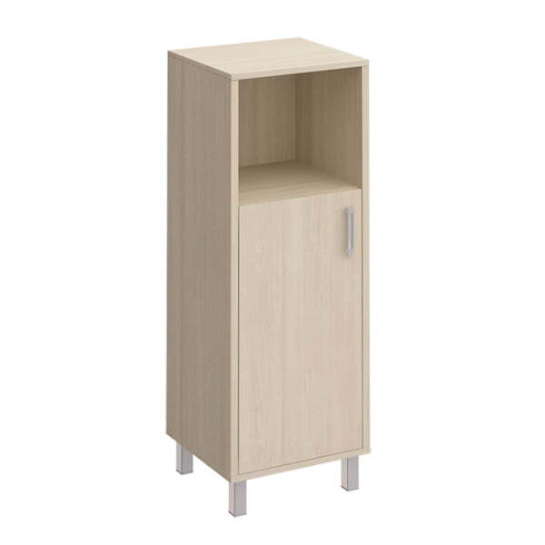 Шкаф для документов ЛЕВЫЙ, дверь ДСП без замка + ниша Борн B 421-811 480x450x1310 (Дуб шамони)