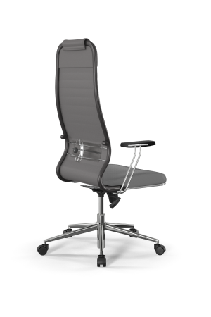 Кресло для руководителя Метта Sit 10 B1-117T - Extra /Um02/Wm12/T1bp-c(M09.B23.G18.W01) (Серый)