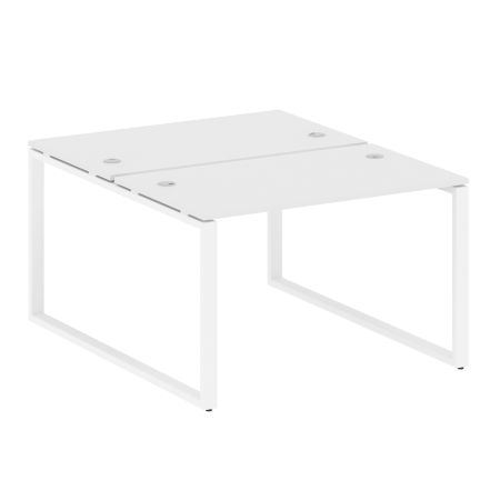 Рабочая станция Metal System Style БО.РАС-СП-2.2 1200x1475x750 (Белый/Белый металл)