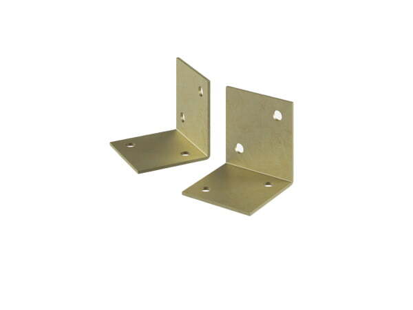 Фурнитура для крепления приставной столешницы сбоку стола 51181 30х30х30 (Золотистый)