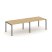 Стол переговорный SN-4P.SPRG-014.3 (3160х980х750) (Тиквуд Светлый/Металл Антрацит) Стол переговорный SN-4P.SPRG-014.3 (3160х980х750) (Тиквуд Светлый/Металл Антрацит)